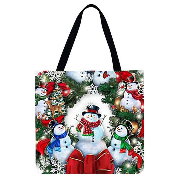 Christmas - Linen Tote Bag