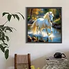 Diamond Painting-DIY Full Round Drill Horse(40*40 CM)