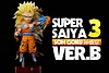 WCF Scale Buu Series Super Saiyan 3 Son Goku - Dragon Ball Resin Statue - LeaGue Studios
