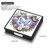 Heart Butterfly Diamond Painting Memo Pad Holder Mosaic Kit for DIY Art Craft