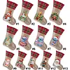 14 Inch Large DIY Linen Diamond Painting Xmas Stocking Hanging Gift Candy Bag Kits(20x35cm)