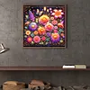 Diamond Painting -DIY Round Drill Flowers(40x40cm)
