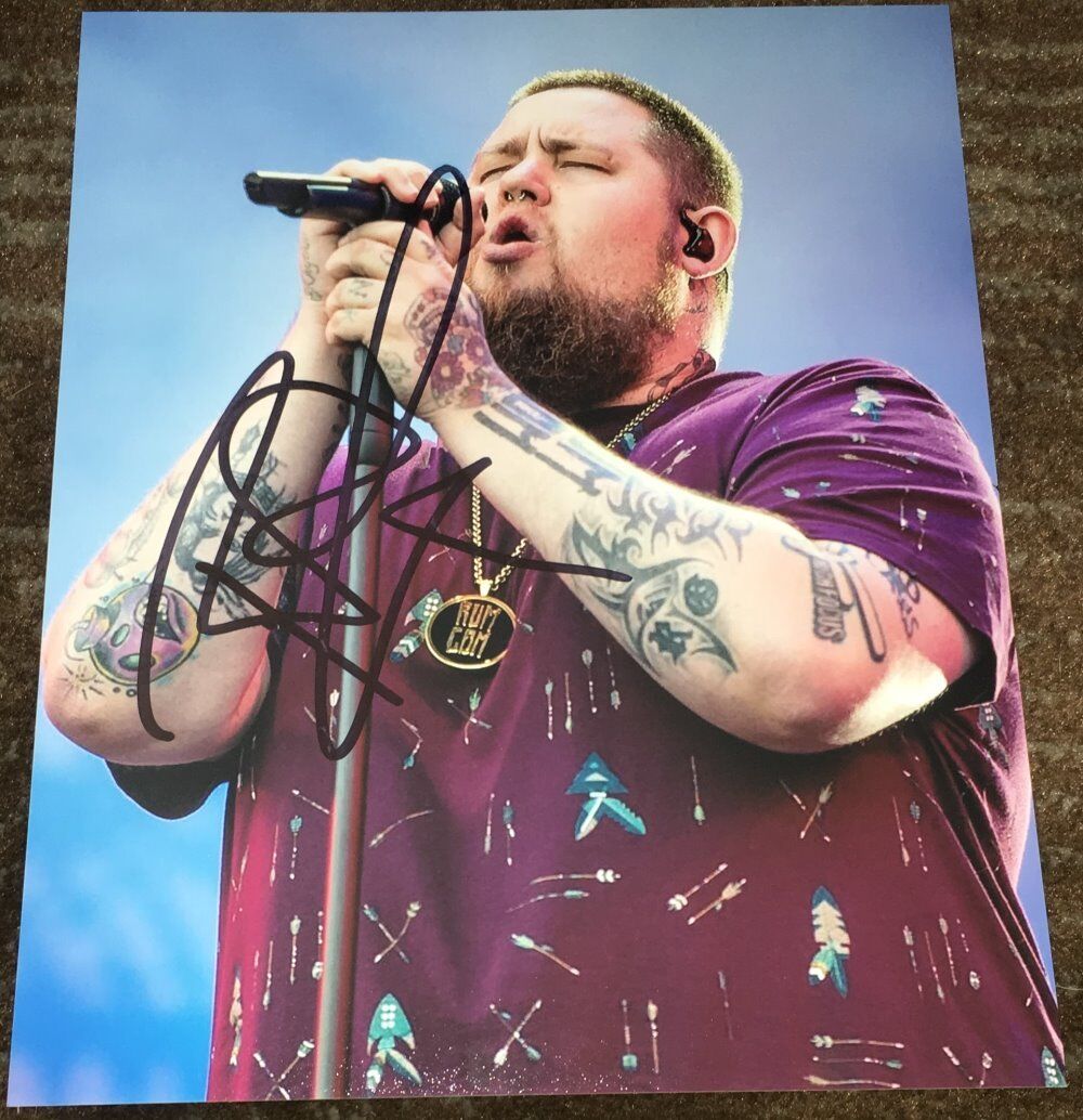 RAG'N'BONE MAN RORY GRAHAM SIGNED AUTOGRAPH HUMAN SKIN 8x10 Photo Poster painting A wEXACT PROOF