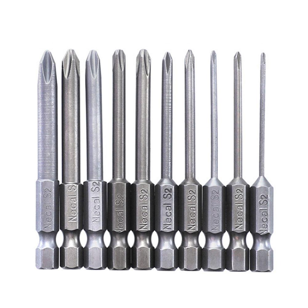 

10pcs Screwdriver Bits Batch Heads 1/4 Handle Alloy Steel Combination Bit, 501 Original