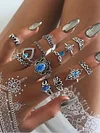 Vintage Lotus Animals Various Styles 13pieces Rings