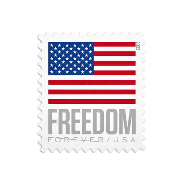 🎁【US Free Shipping】100PCS US Flag. 2019 Roll