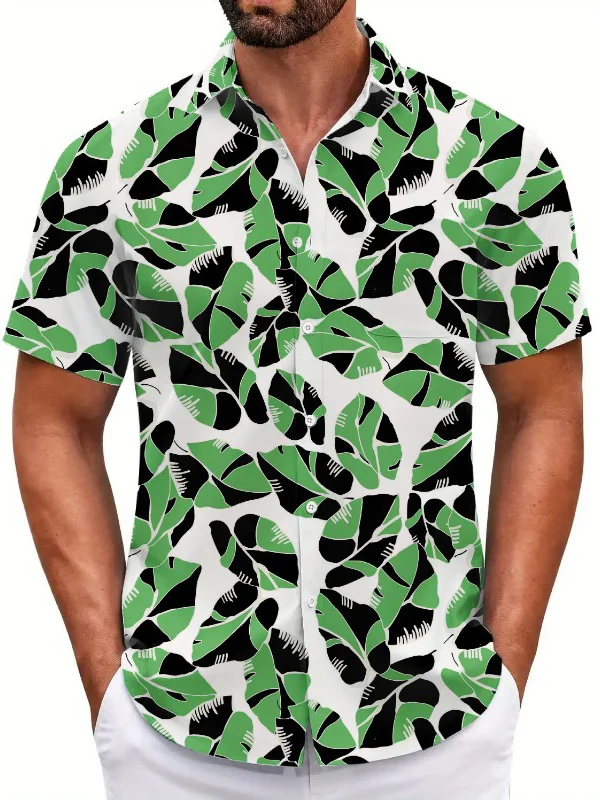 Hawaii West Coast Holiday Style Short Sleeves