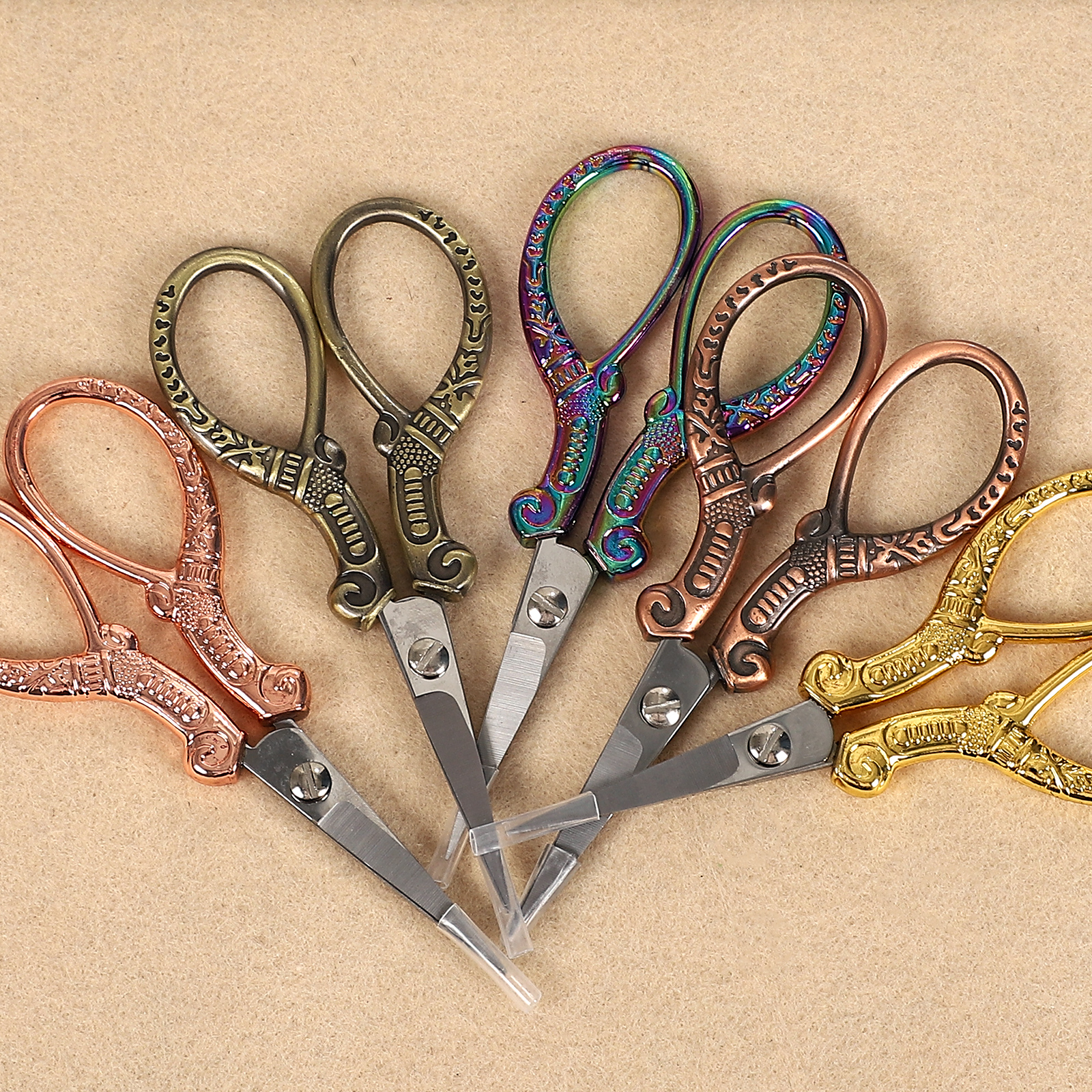 가위 - 빈티지 자수 금속 절단 도구