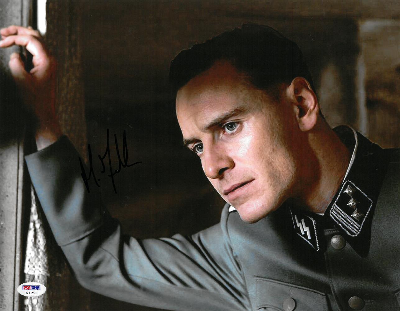 Michael Fassbender Signed Inglourious Basterds Auto 11x14 Photo Poster painting PSA/DNA #AB92579