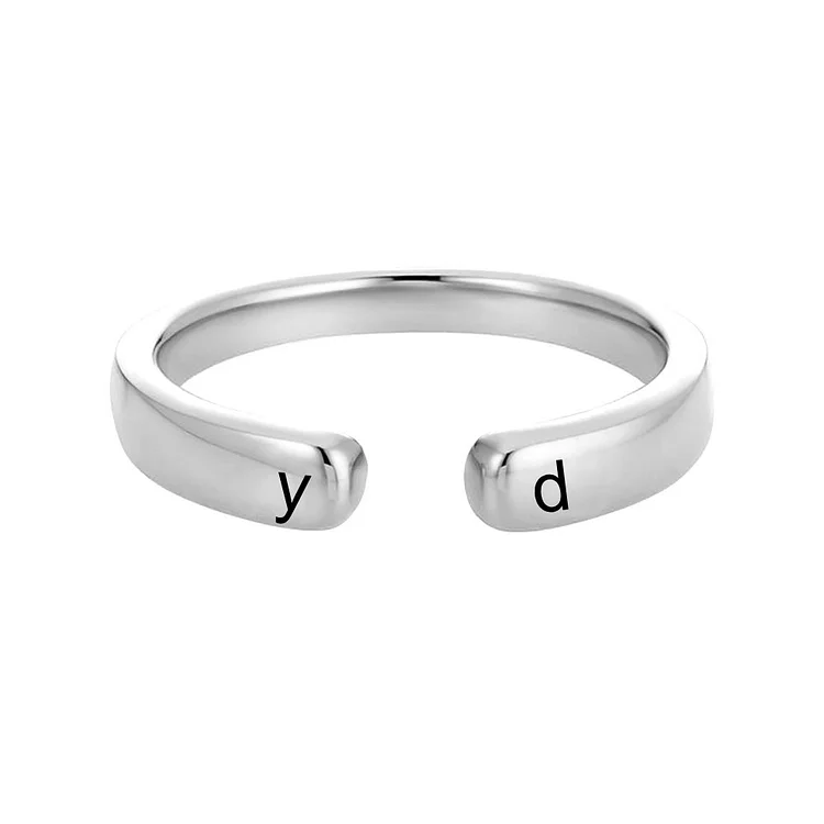 Personalized Design Open Ring