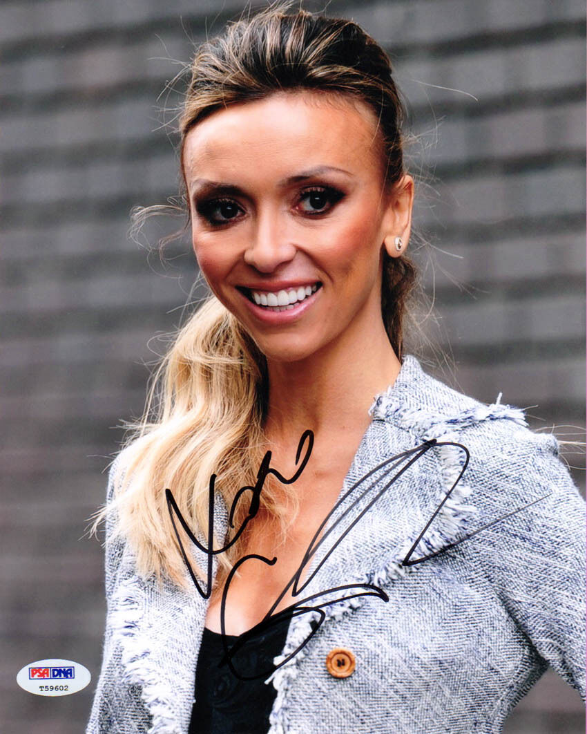 Giuliana Rancic SIGNED 8x10 Photo Poster painting E! News Ready For Love PSA/DNA AUTOGRAPHED