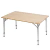 [US Local Warehouse] Adjustable Height Portable Camping Table with Carry Bag for Hiking Beach Fishing