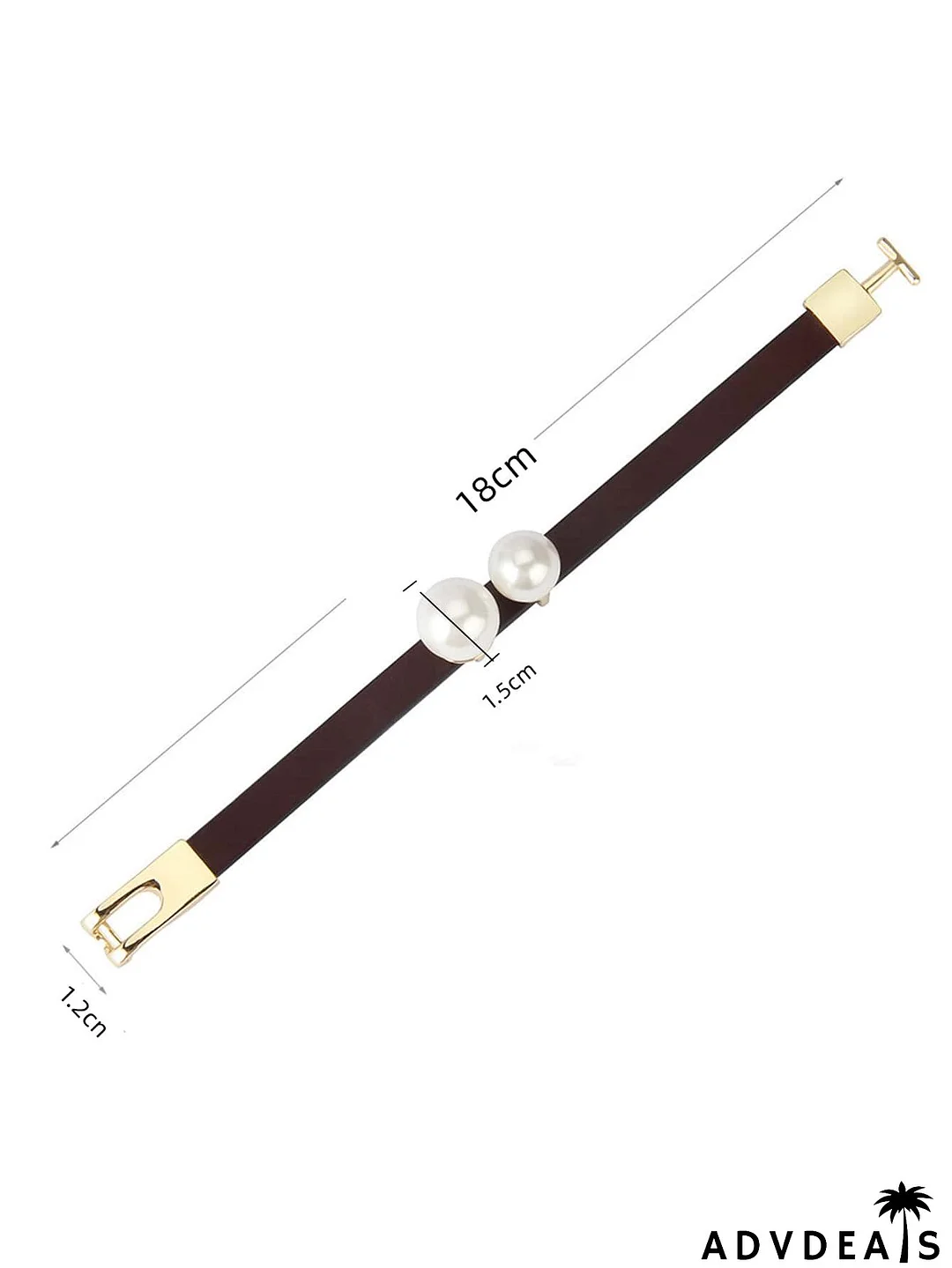 Faux Pearl Decor Bracelet