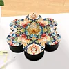(US Local)Diamond Painting Storage Box Floral DIY Sundries Organizer Case Kit