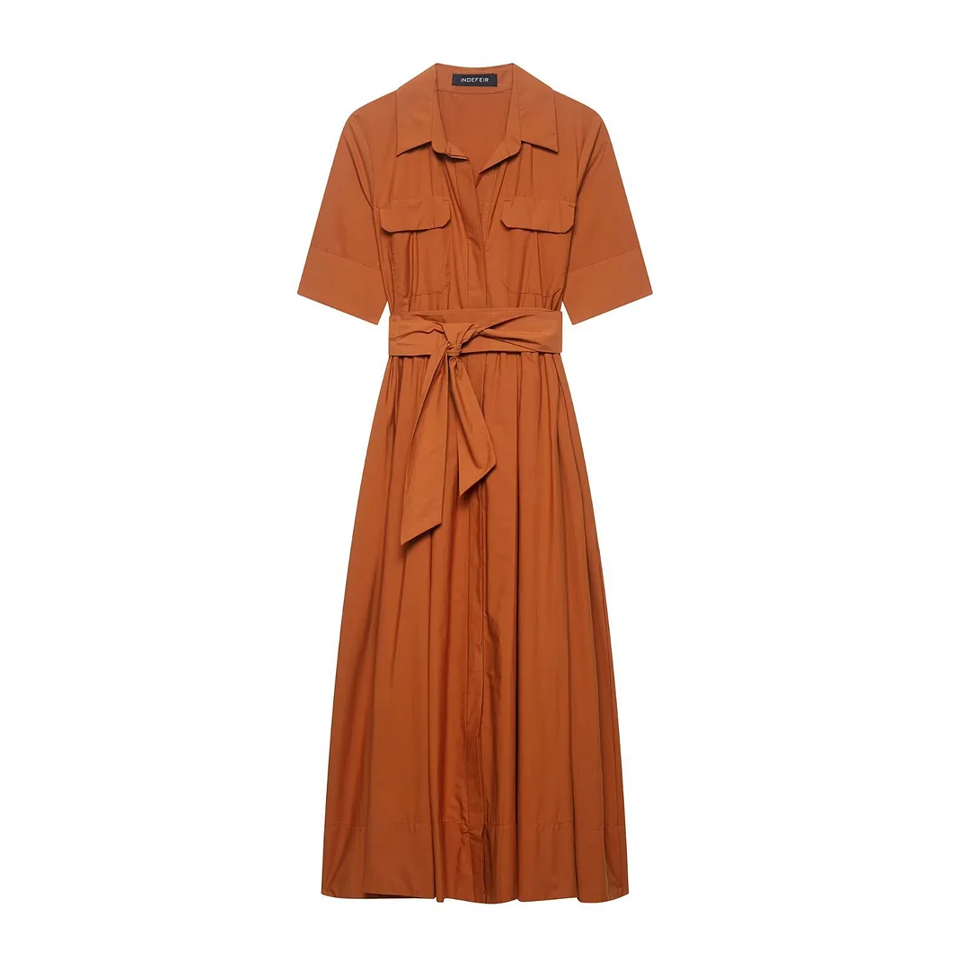 Nigikala Nigikala Spring New Temperament French Style Thin Temperament Goddess Fan Shirt Skirt 2640360