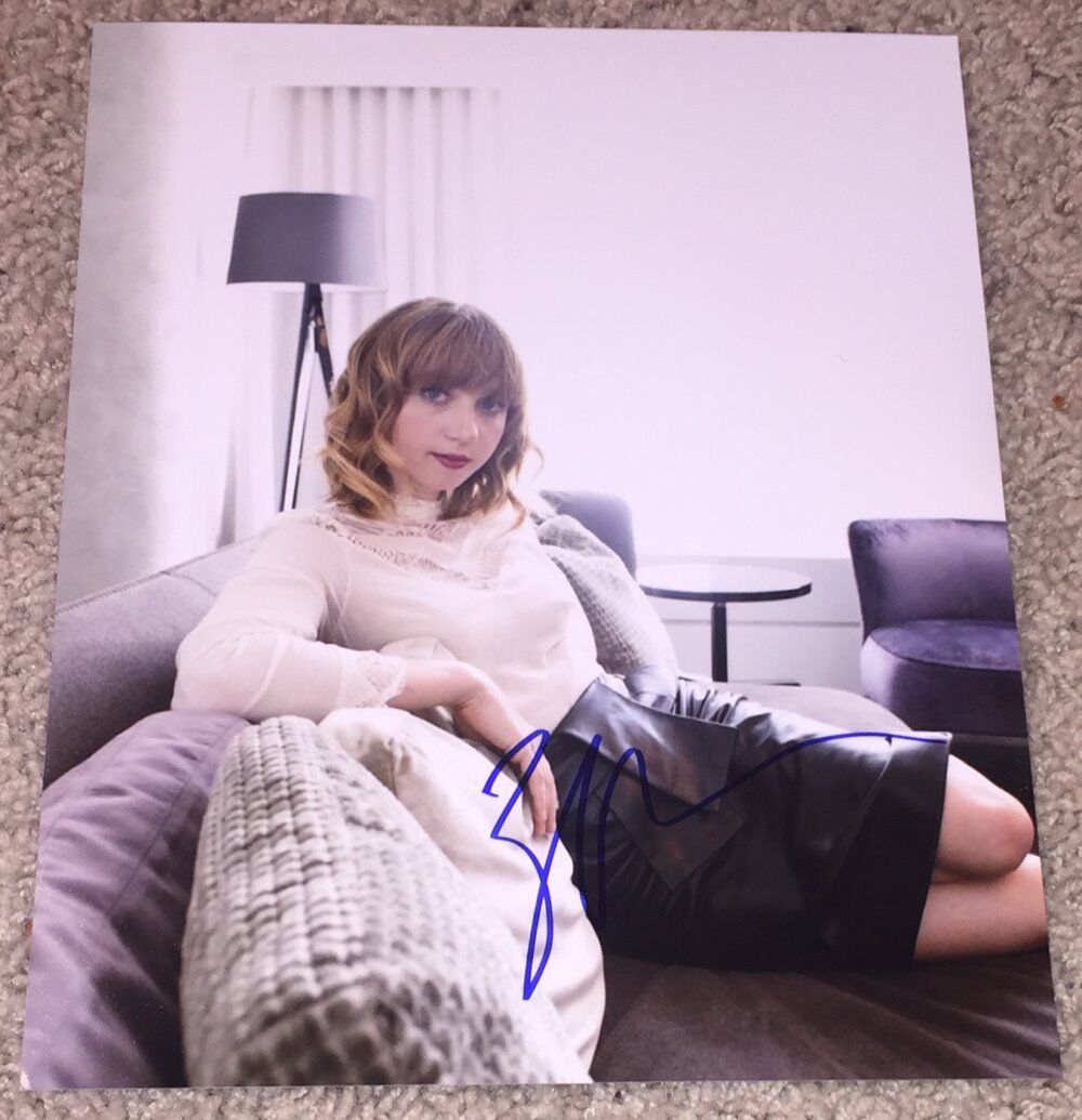 ZOE KAZAN SEXY SIGNED AUTOGRAPH THE BIG SICK DEUCE 8x10 Photo Poster painting C