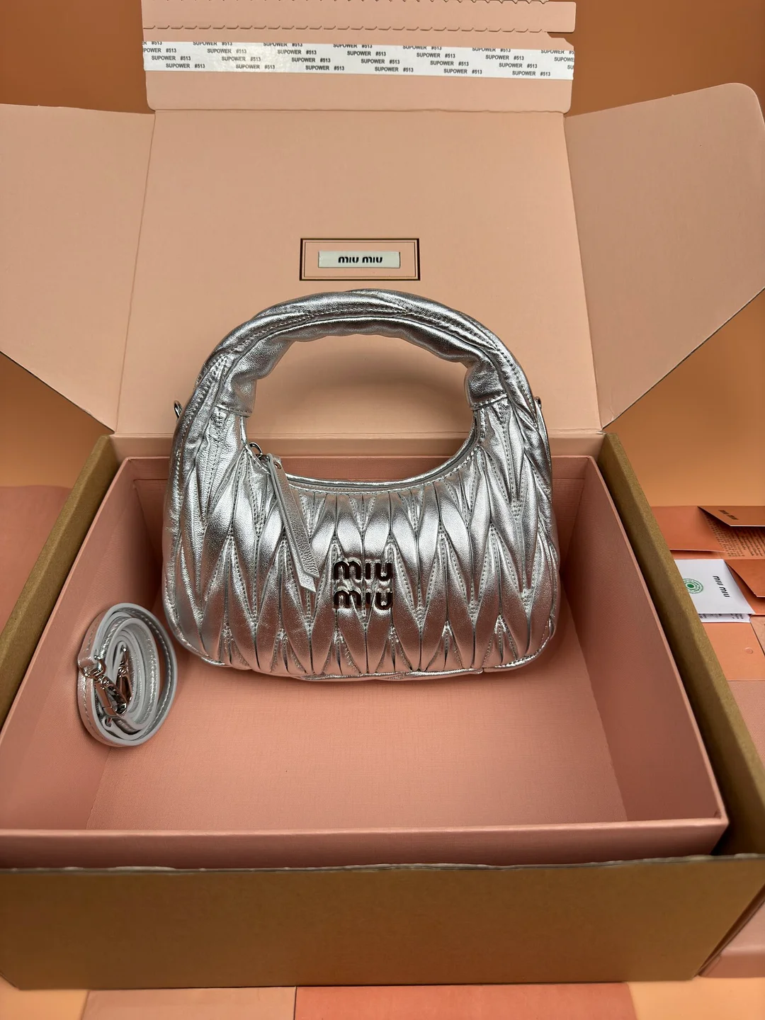 miumiu hobo tote bag