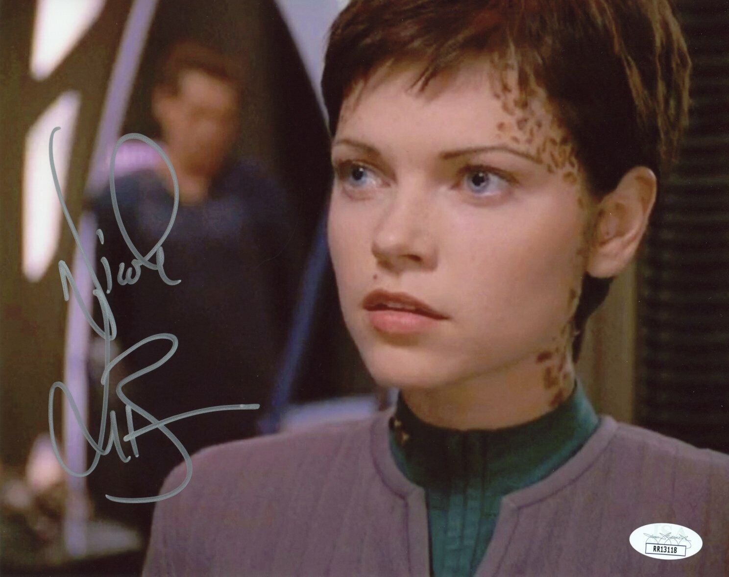 Nicole De Boer Star Trek Ezri Dax 8x10 Photo Poster painting Signed Autograph JSA Certified COA