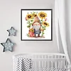 Diamond Painting-DIY Crystal Rhinestone Sunflower Gnome