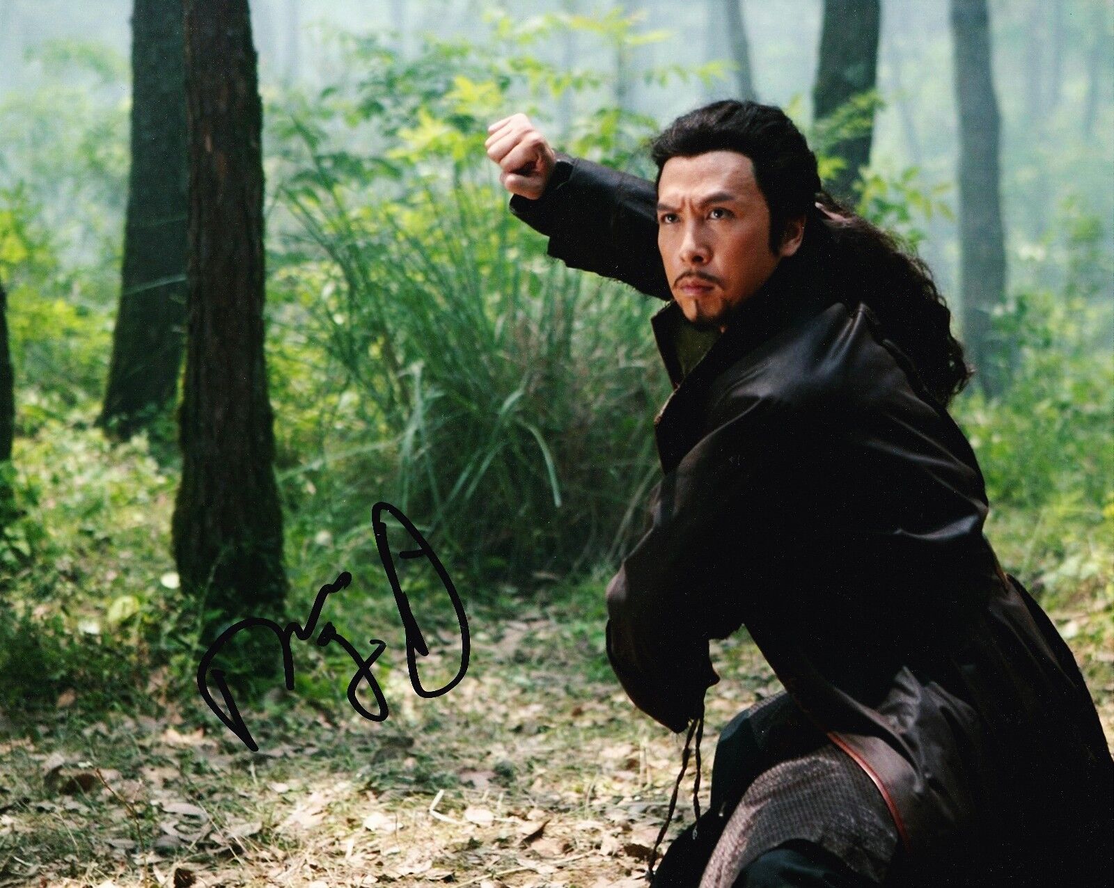 Donnie Yen Signed 10X8 Photo Poster painting 14 Blades AFTAL COA (7518)