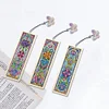 3Pcs DIY Flower Diamond Painting Bookmarks