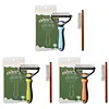 2In1 Pet Grooming Rake Anti-Slip Handle Double-Sided Deshedding Comb Multi-Purpose Extra-Wide Dog Grooming Brush for Detangling Deshedding Brushing/Thinning