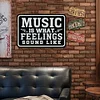 Music - Metal Tin Signs(8*12Inch/12*16Inch)
