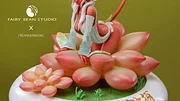 In-stock Pinguicula Vulgaris Girl - Original Design Resin Statue - Fairy Bean Studio-shopify