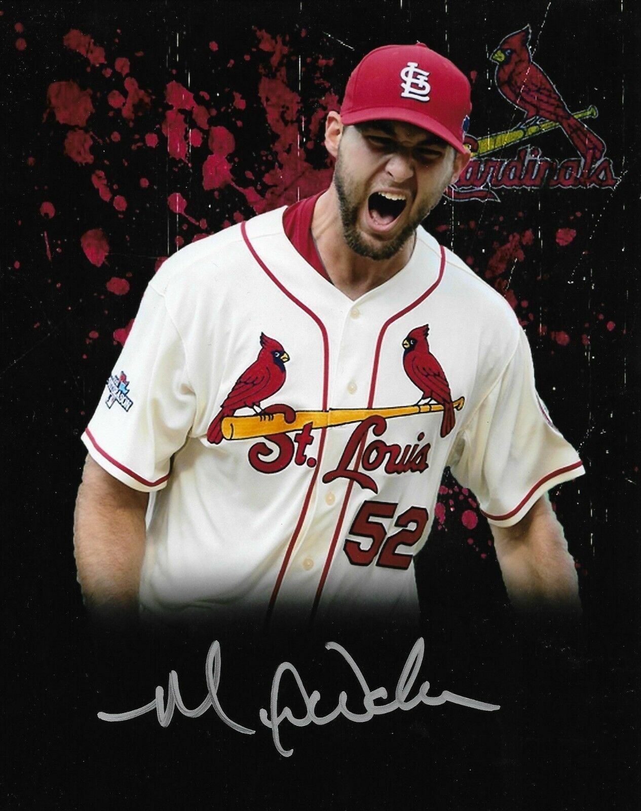 Michael Wacha Autographed Signed 8x10 Photo Poster painting ( Cardinals ) REPRINT