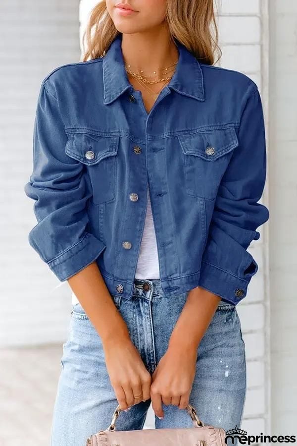 Plain Simple Denim Jacket