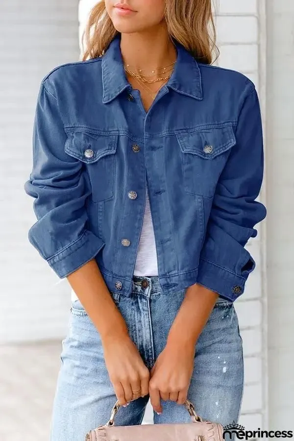 Plain Simple Denim Jacket