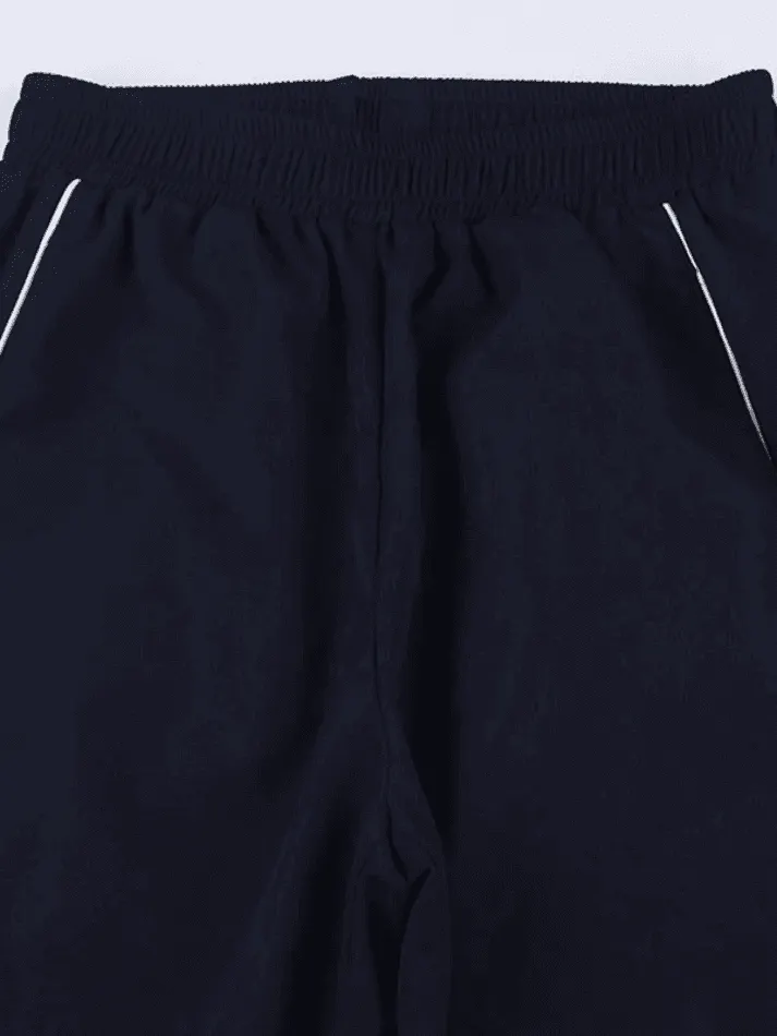 Brownm Vintage Striped Piping Baggy Sweatpants