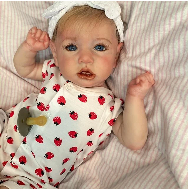 Realistic 20" Mia Reborn Toddler Silicone Baby Doll Girl Gift Rebornartdoll® Rebornartdoll®