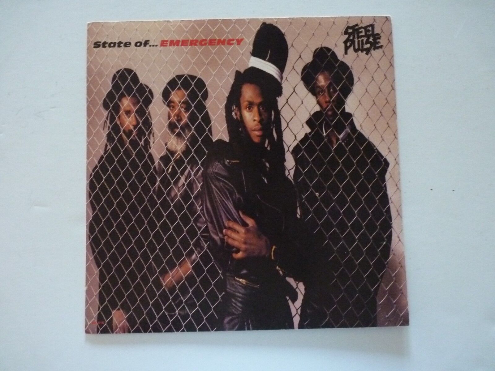 Steel Pulse State of ...Emergency LP Record Photo Poster painting Flat 12x12 Poster