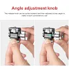 Z3g Metal Snail PTZ,1/4 Adjustable Damping Monitor Bracket,Universal Photography Accessories For Camera Hot Shoe