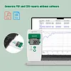 USB Temp & Humidity Data Logger 32000 Point Capacity Temp Data Logger Recorder