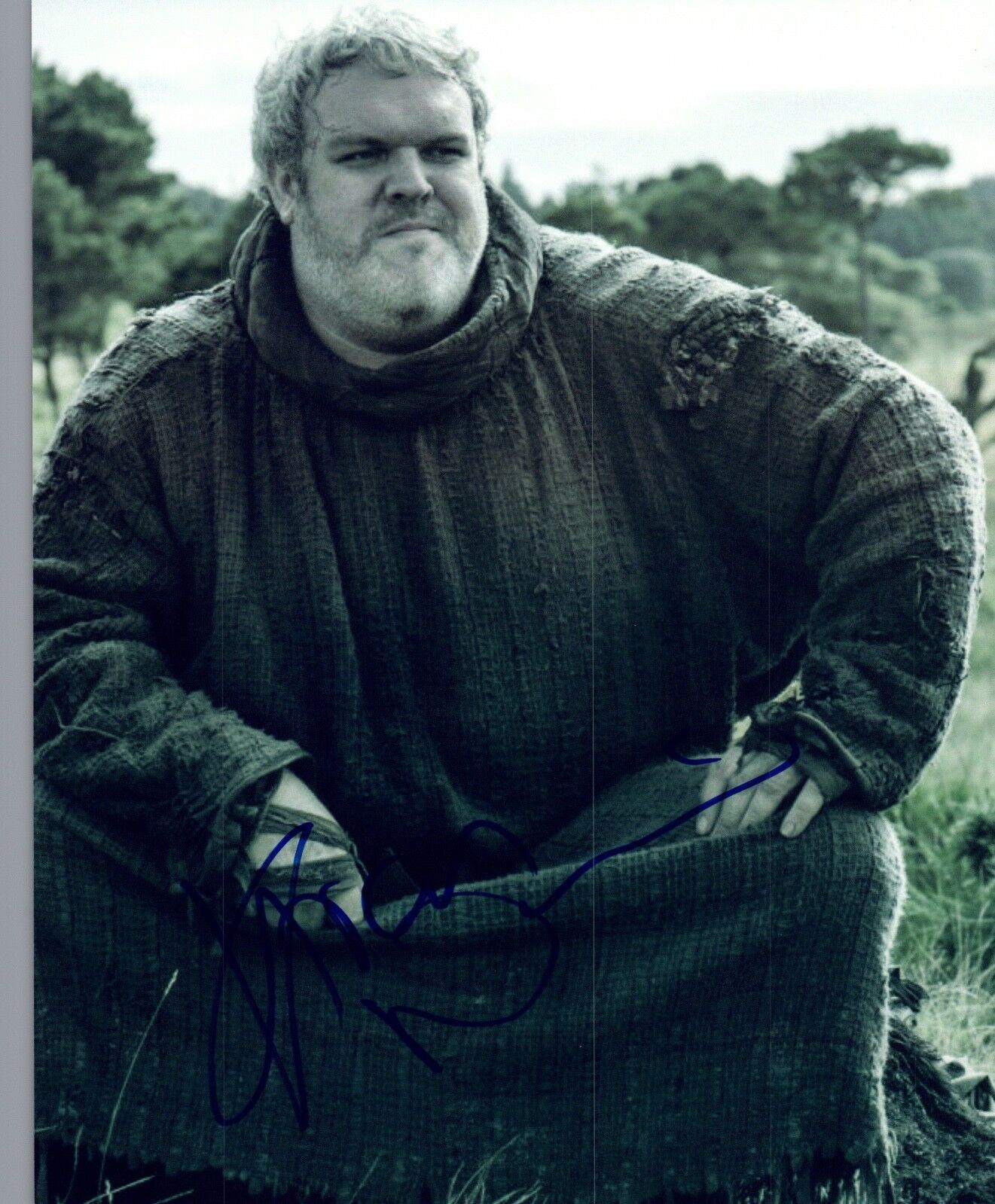 Kristian Nairn Signed Autographed 8x10 Photo Poster painting Hodor Game of Thrones COA AB