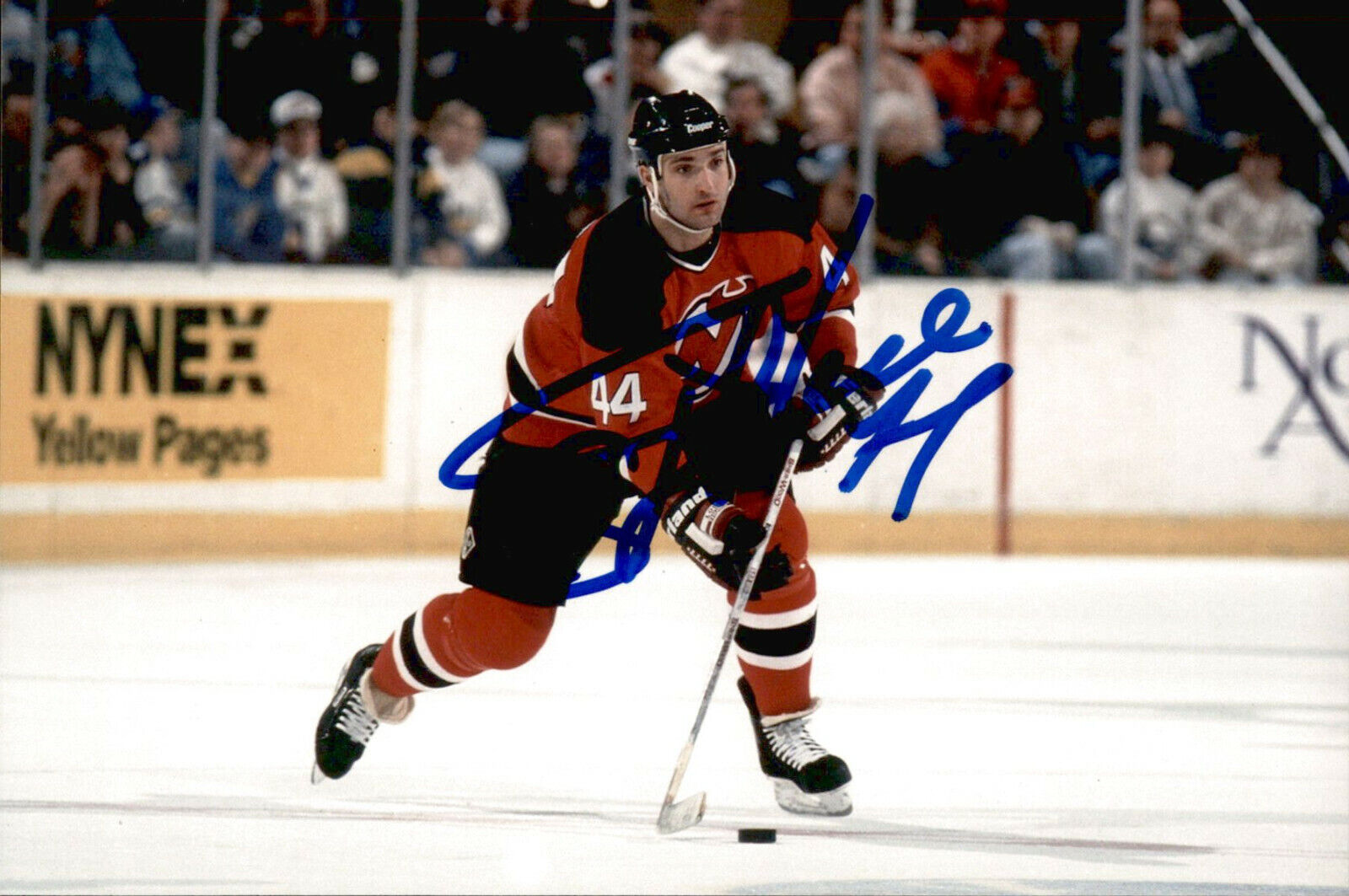 Stephane Richer SIGNED autographed 4x6 Photo Poster painting NEW JERSEY DEVILS