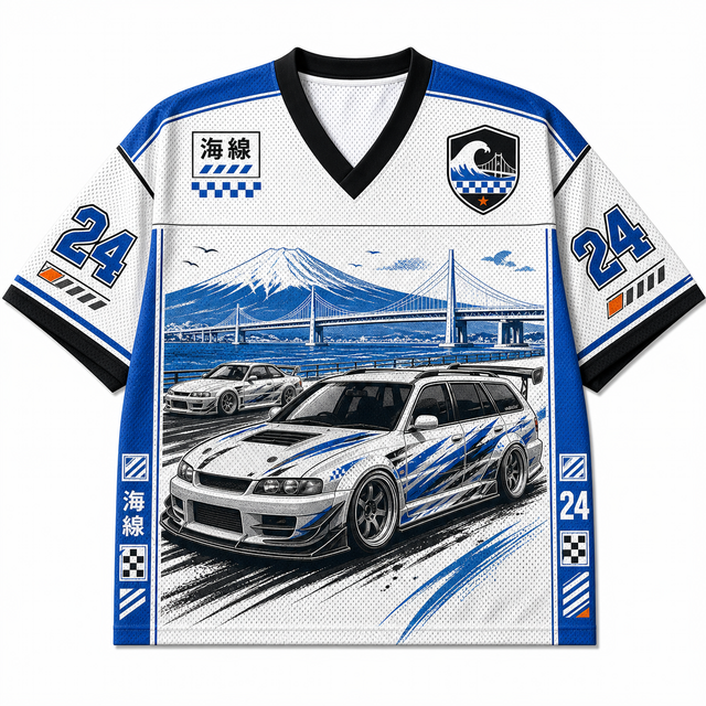 Techwear JDM Racing 024 SINGLE V3 Short Sleeve Jersey