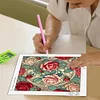 Diamond Painting-DIY Crystal Rhinestone Red Rose