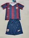 Joyfball 2025/2026 Kids Size  Barcelona Commemorative version Football Shirt 1:1 Thai Quality