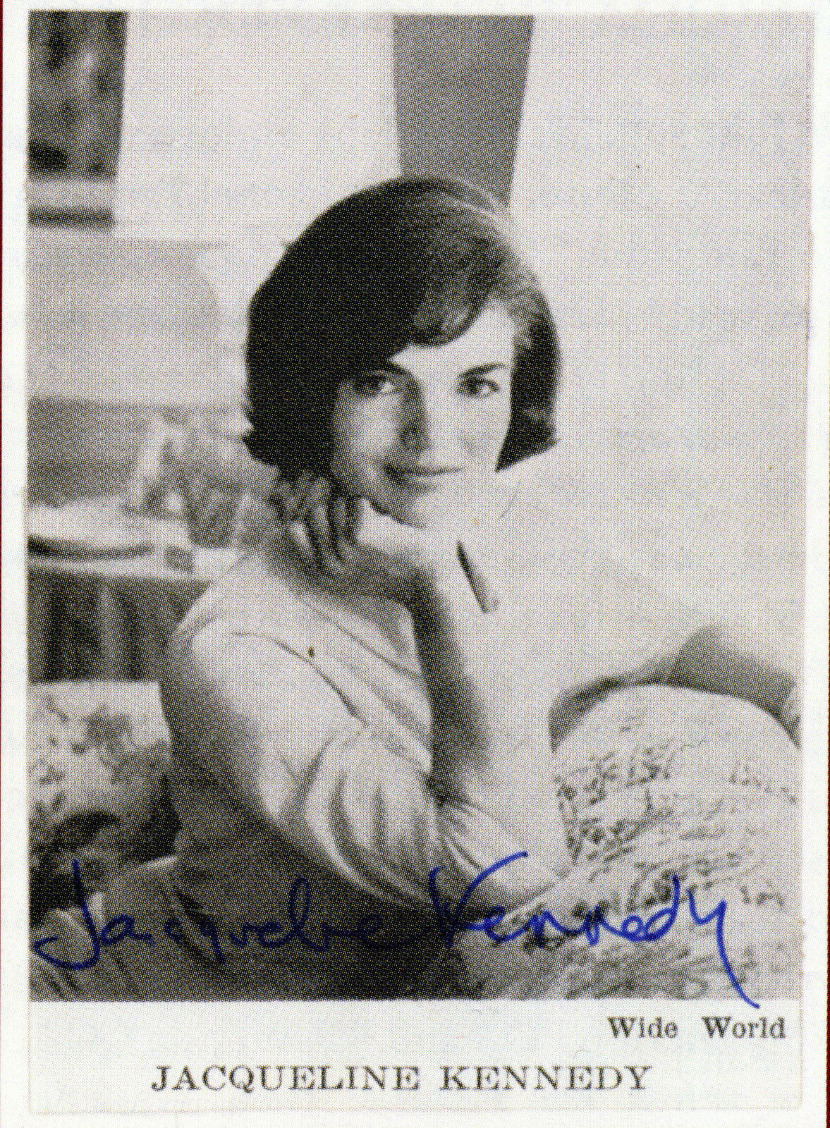 JACKIE KENNEDY Signed Photo Poster paintinggraph - former US President's 1st Lady - Preprint