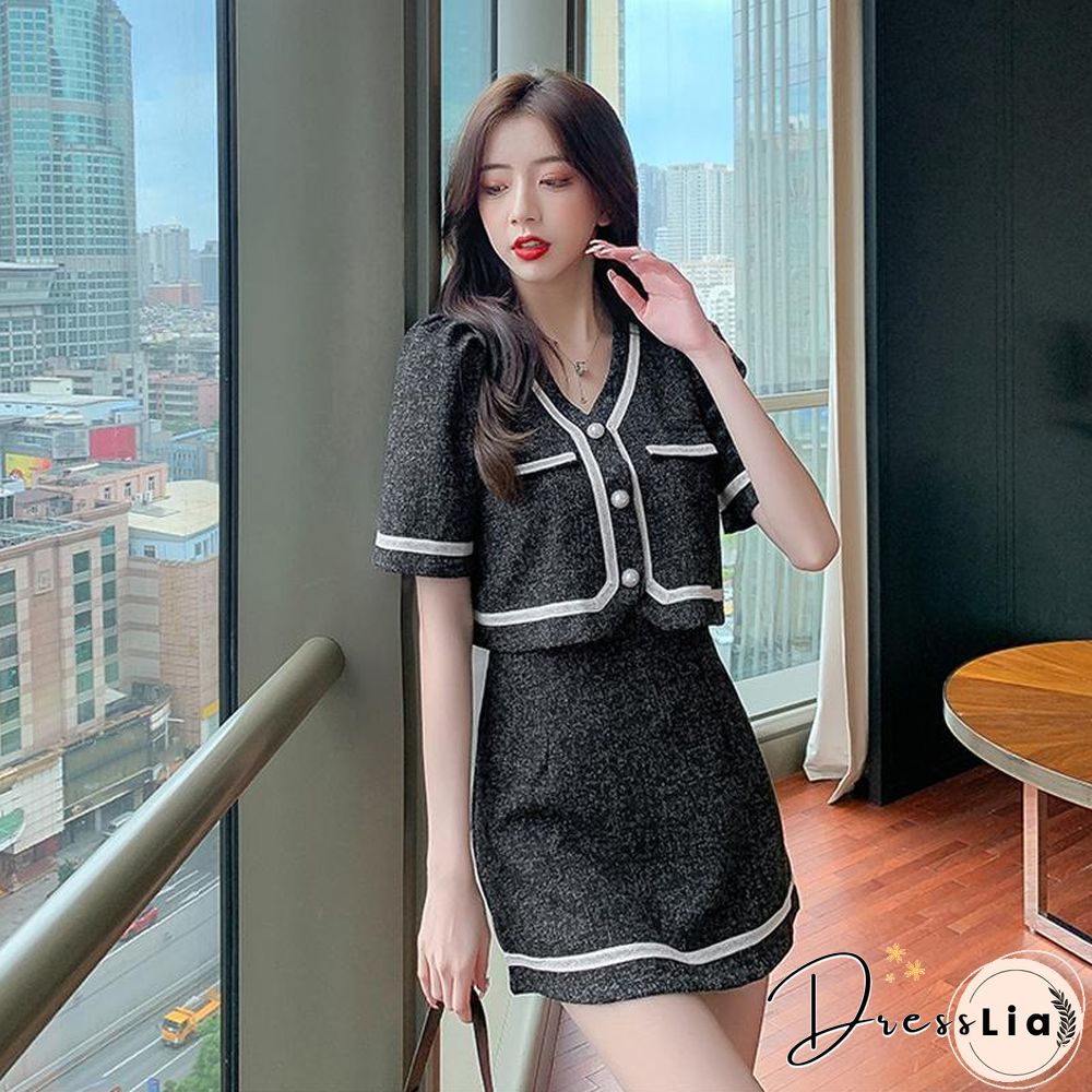 Fashion Short Two-Piece Set P11695