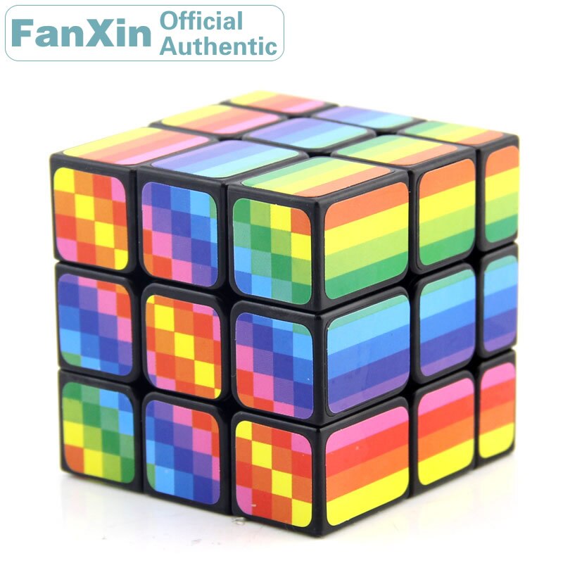 FanXin Rainbow Color Mirror Cube