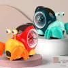 Jouet interactif musical et lumineux en forme d'escargot rampant