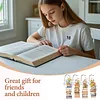 4pcs DIY Book Flower Diamond Painting Bookmark