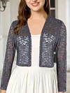 Fashionable Solid Color Lace Cardigan Top - Delicate Open Front, Sheer Three-Quarter Sleeves, Perfect for Everyday Chic Style - A Feminine & Lightweight Wardrobe Staple for Women