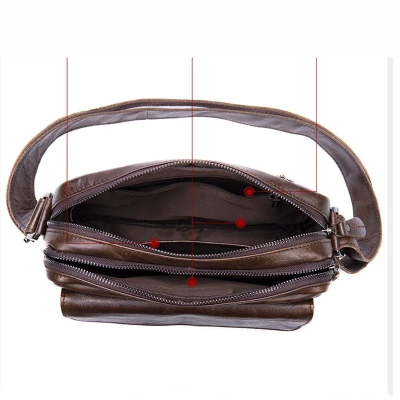 Mens Vintage Soft Comfy Hipster Messenger Bags
