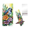 2er-Pack Acryl Bluebird Handyständer & Spiegel - 5D DIY Handwerk Modeaccessoires
