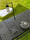 Camping IGT Table Board Kitchen Stainless Steel Table Board Storage Bag Included